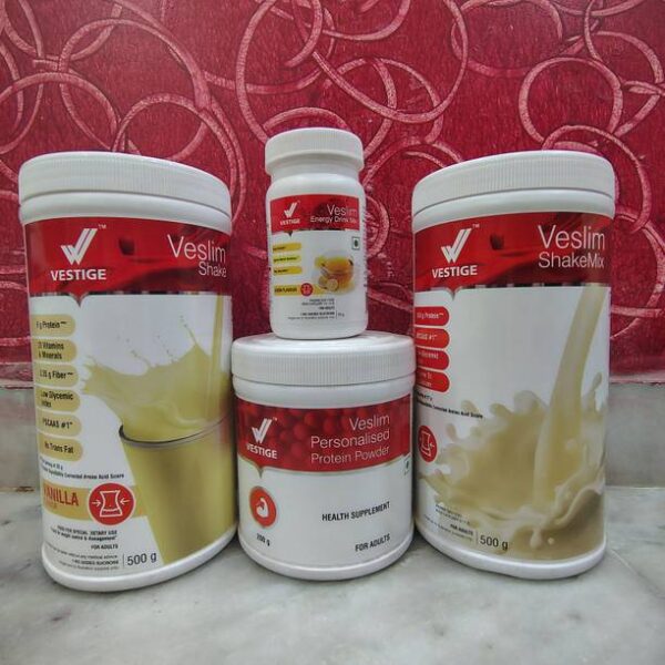 Vestige F-1 VANILLA SHAKE 500GM-PROTEIN POWDER 200GM-SH...