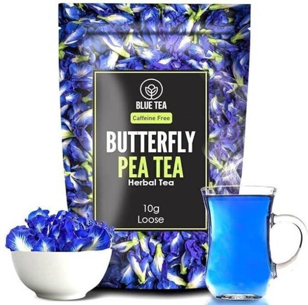 BLUE TEA Grade A Butterfly Pea Flower (10grams : 20 Tea...