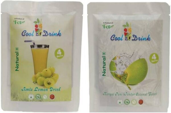 FCT Natural Cool Amla Lemon Drink & Tender Coconut Drin...