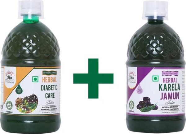 I'M NATURALS HERBAL DIABETIC CARE + KARELA JAMUN JUICE ...