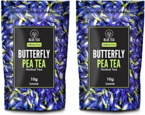 BLUE TEA Grade A Butterfly Pea Flower Tea (20 grams : 5...