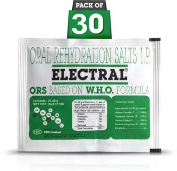 Electral Oral Rehydration Salt Powder Energy Drink
