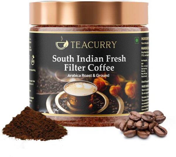 TEACURRY South Indian Fresh Filter Coffee (50 grams) - ...