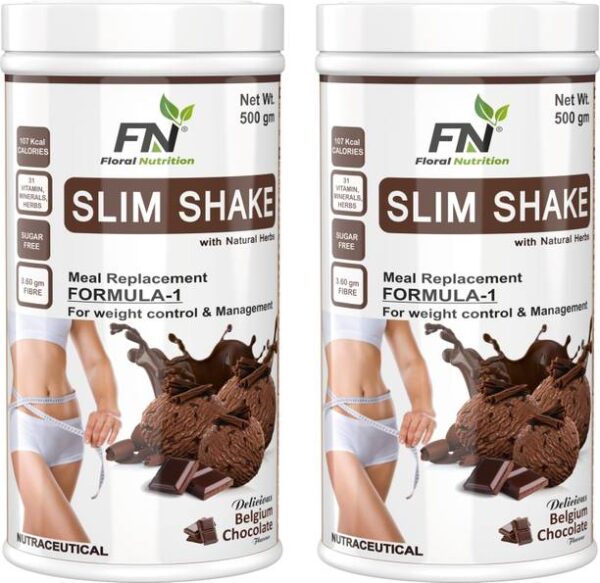 Floral Nutrition Slim Shake Formula 1 with Natural Herb...