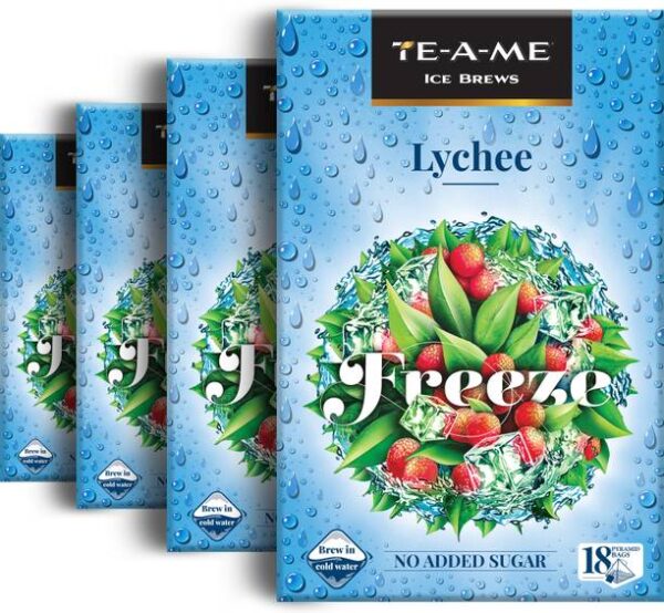 TE-A-ME Lemon Ice Tea - 72 Tea Bags | Ice Tea | Lemon I...