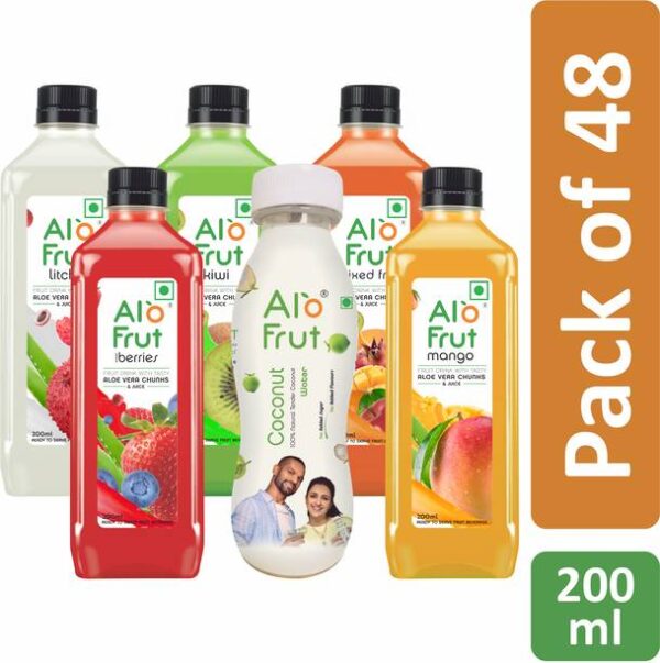 ALOFRUT Combo Pack� Aloevera Chunks & Juice 300mL | Rea...