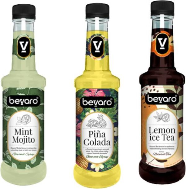 Bevaro Cocktail And Mocktail Mixer Syrup Mint Mojito + ...