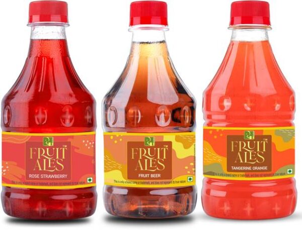 DHAMPUR GREEN Fruit Orange Lemonade & Strawberry Litchi...