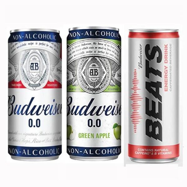 Budweiser 0.0 Non Alcoholic (Imported) BUY( 2x330ml ) G...